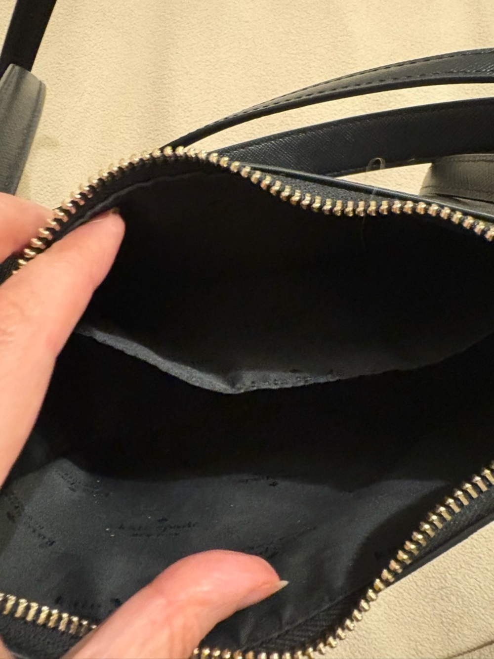 kate spade Black Leather shoulder bag - Picture 4 of 5
